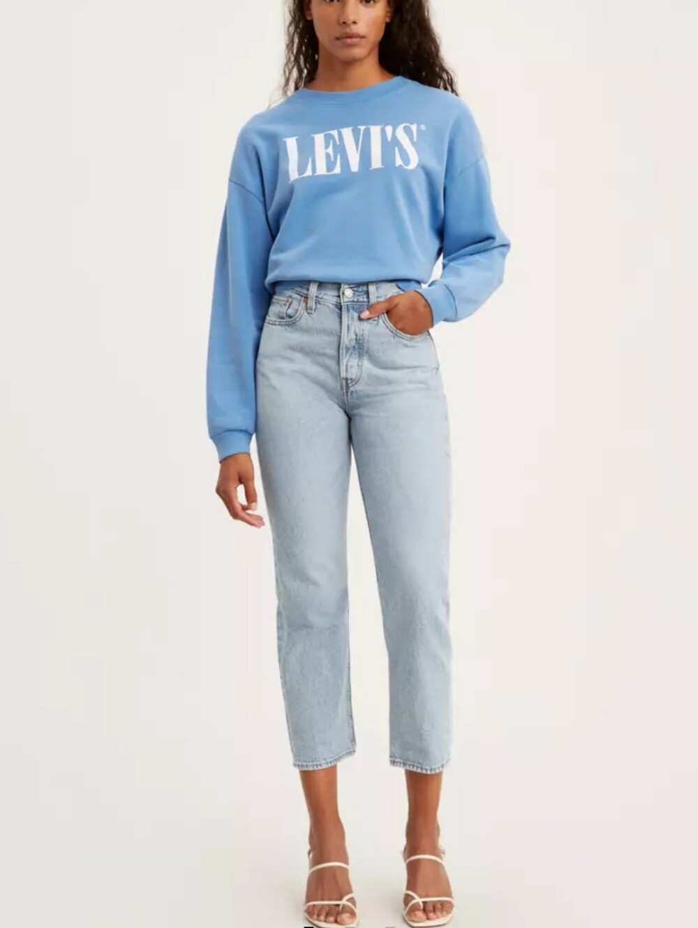 Levi's Wedgie Straight Ankle Jeans